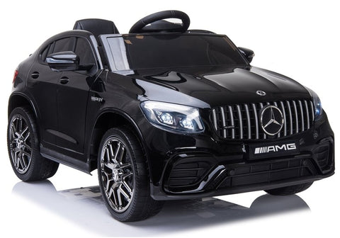 TPFLiving Elektro-Kinderauto Mercedes GLC63 S - Kinderauto - Elektroauto - Ledersitz und Sicherheitsgurt