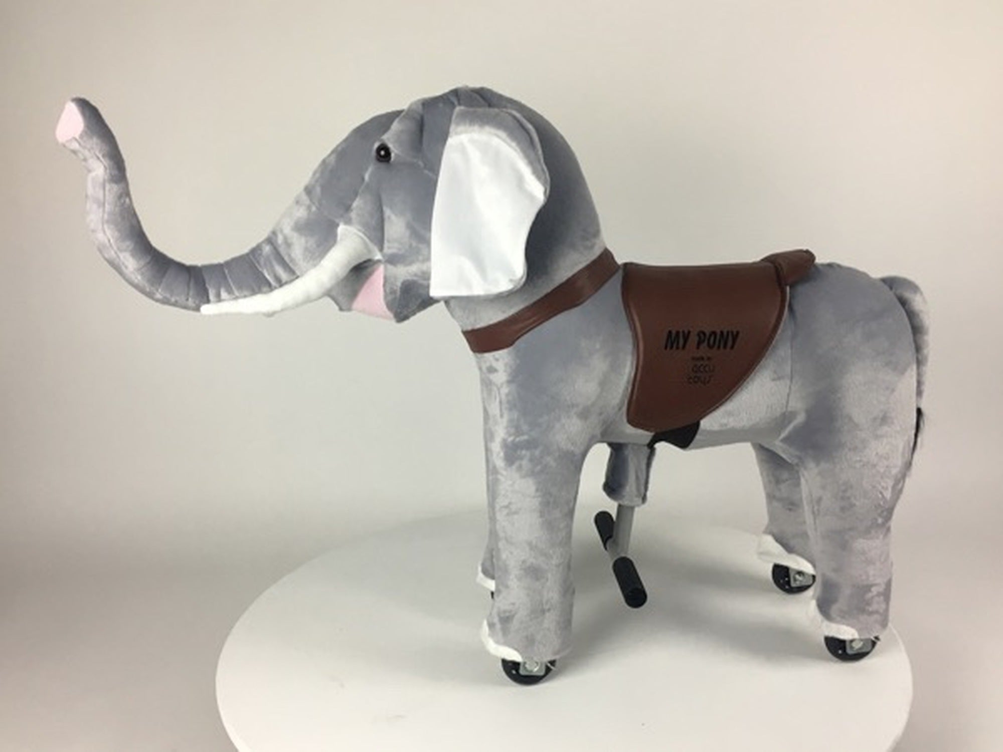 TPFLiving Reittier Elefant Dumbo grau Größe S