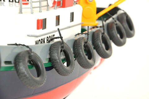 TPFLiving RC-Boot Hafenschlepper - RC Boot - Ferngesteuertes Wasserfahrzeug -