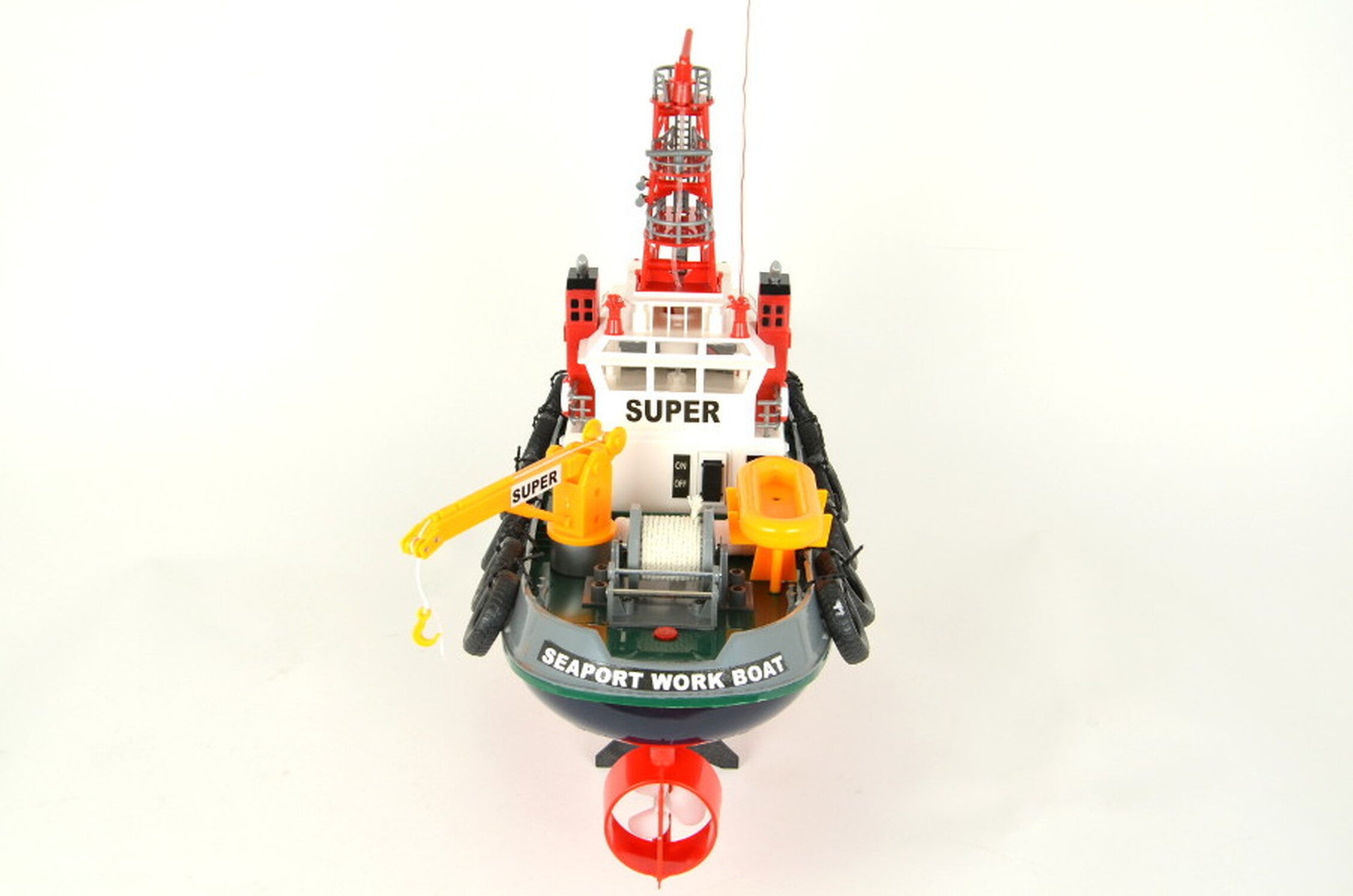 TPFLiving RC-Boot Hafenschlepper - RC Boot - Ferngesteuertes Wasserfahrzeug -