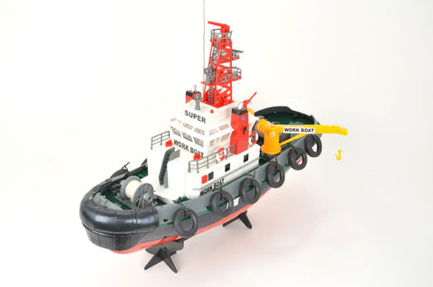 TPFLiving RC-Boot Hafenschlepper - RC Boot - Ferngesteuertes Wasserfahrzeug -
