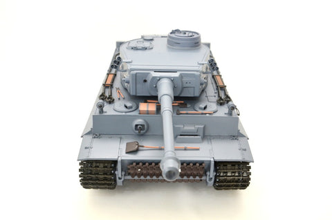 TPFLiving RC-Panzer German Tiger I 7-0 RC Panzer ferngesteuert - Panzer mit Schussfunktion, Stahlgetriebe und Kettenantrieb - Rauch und Sound - Maßstab 1:16
