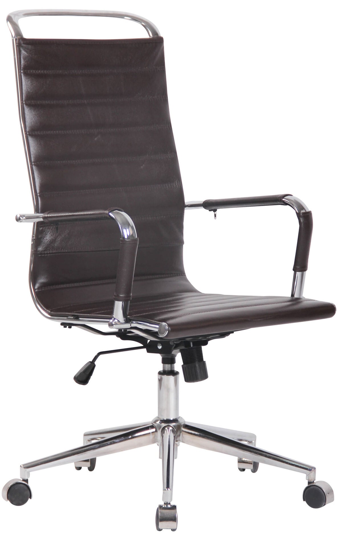 TPFLiving office chair Baro real leather