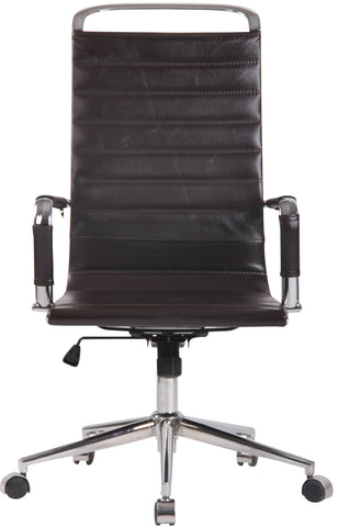 TPFLiving office chair Baro real leather