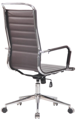 TPFLiving office chair Baro real leather