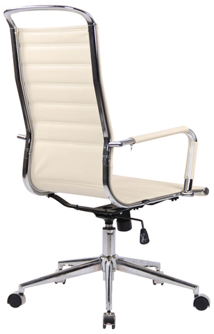 TPFLiving office chair Baro real leather