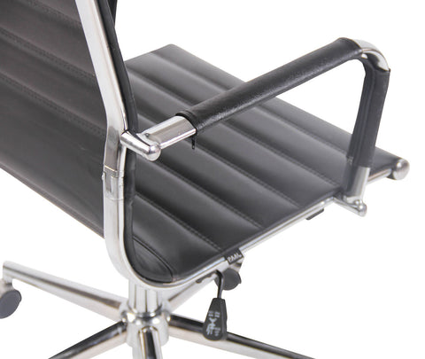 TPFLiving office chair Baro real leather