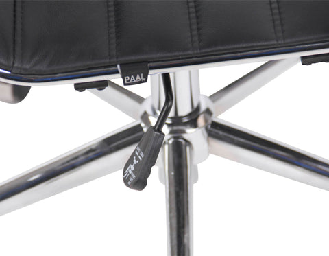 TPFLiving office chair Baro real leather