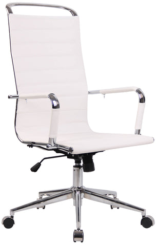 TPFLiving office chair Baro real leather