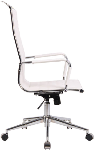 TPFLiving office chair Baro real leather